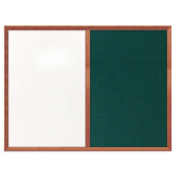 Slim Style Indoor Enclosed Corkboard, 12